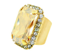 Load image into Gallery viewer, Mini Soleil Ring with Trim in Golden Shadow
