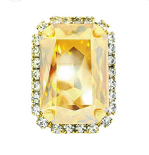 Load image into Gallery viewer, Mini Soleil Ring with Trim in Golden Shadow
