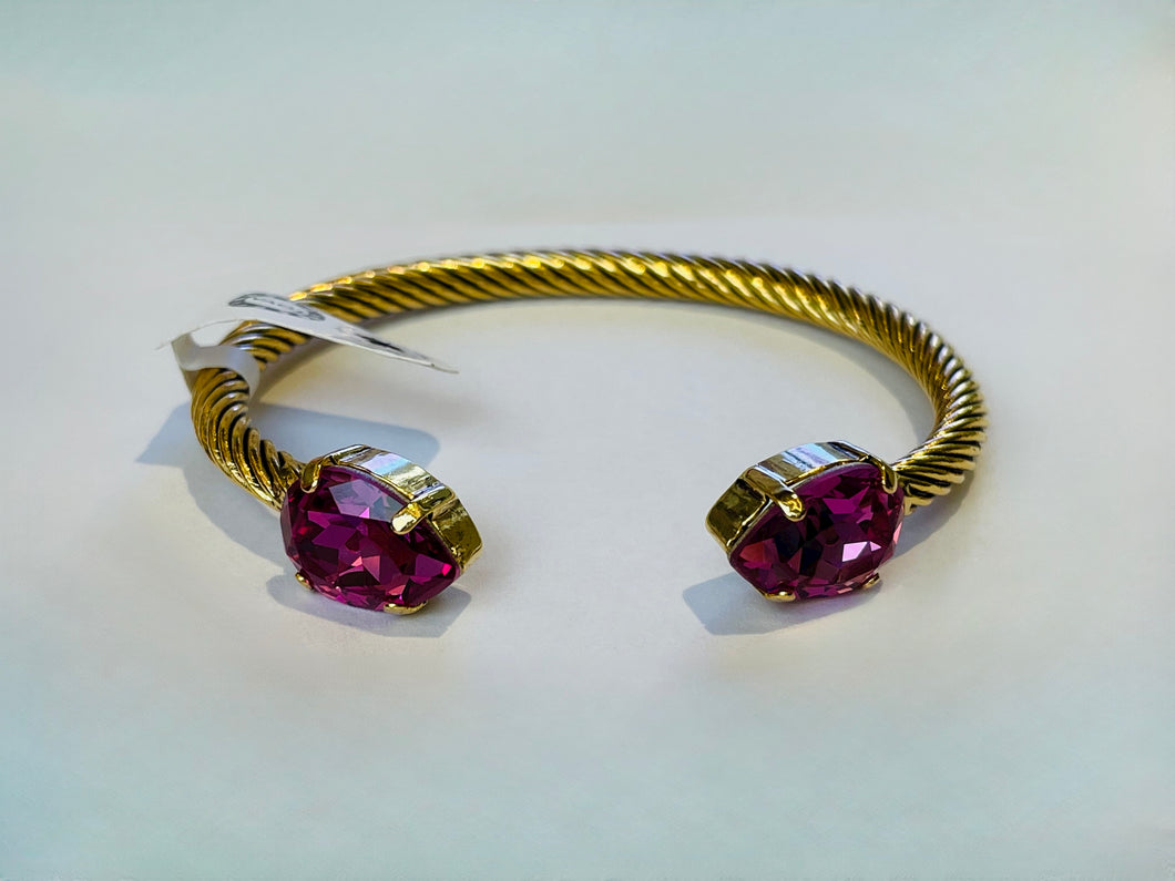 Charlotte Cuff in Pear Dark Rosa