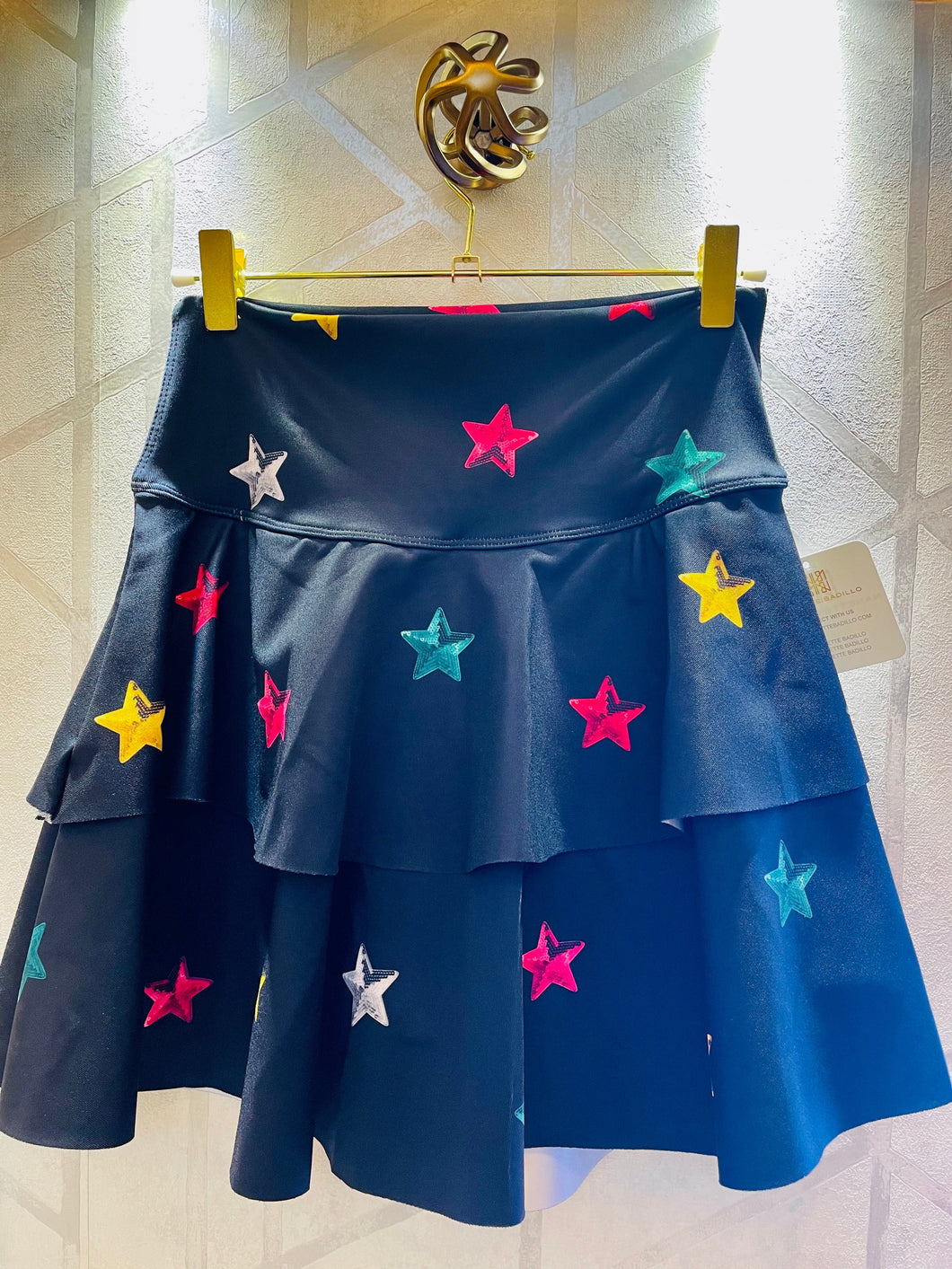 MultiColor Stars Skirt