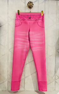 Hot Pink Jean Legging