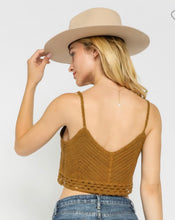 Load image into Gallery viewer, Crochet Crop Top
