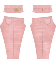 Load image into Gallery viewer, Pink Pastel Jean Legging
